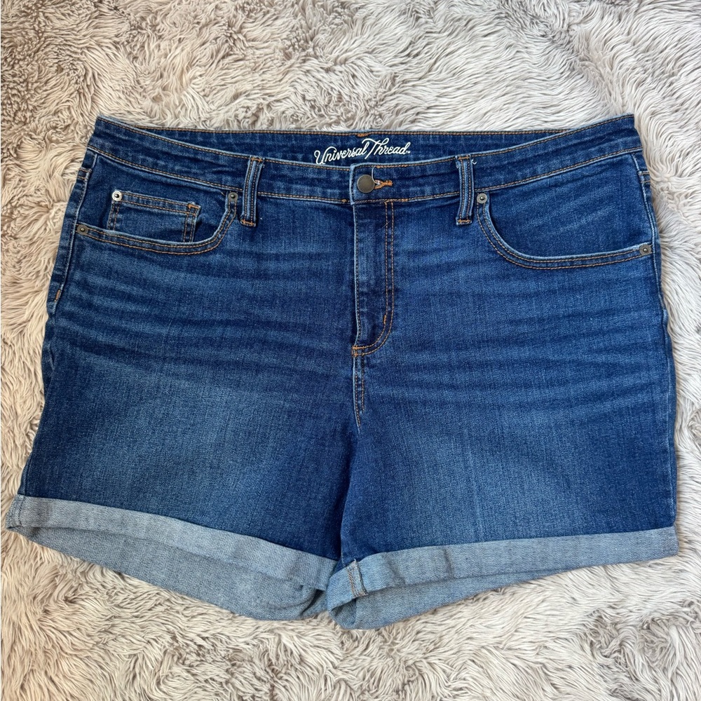 Universal Thread Mid-rise Boyfriend Denim Shorts